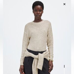 Madewell Ribbed Alpaca Blend Sweater